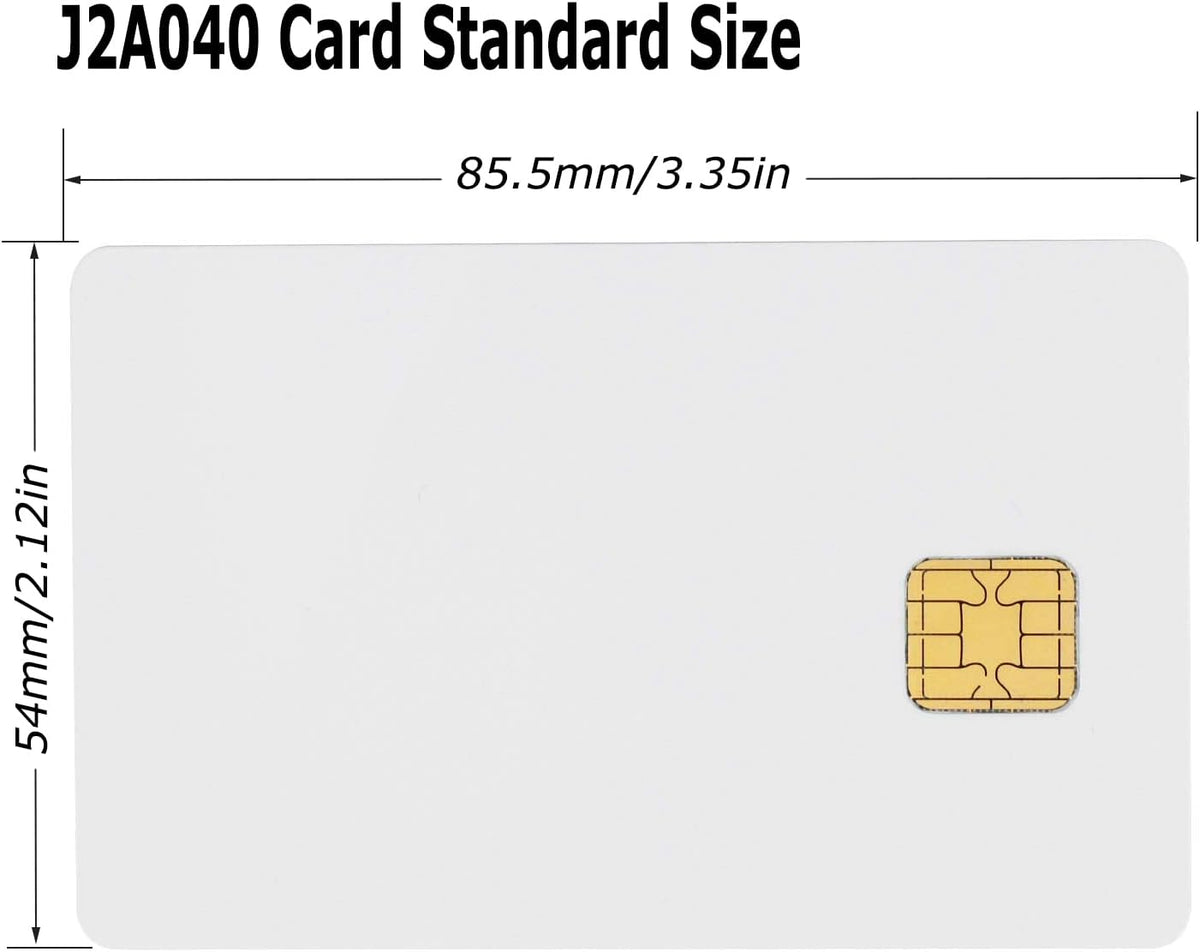 10 Pack Smart Cards with Magnetic Stripe F83364