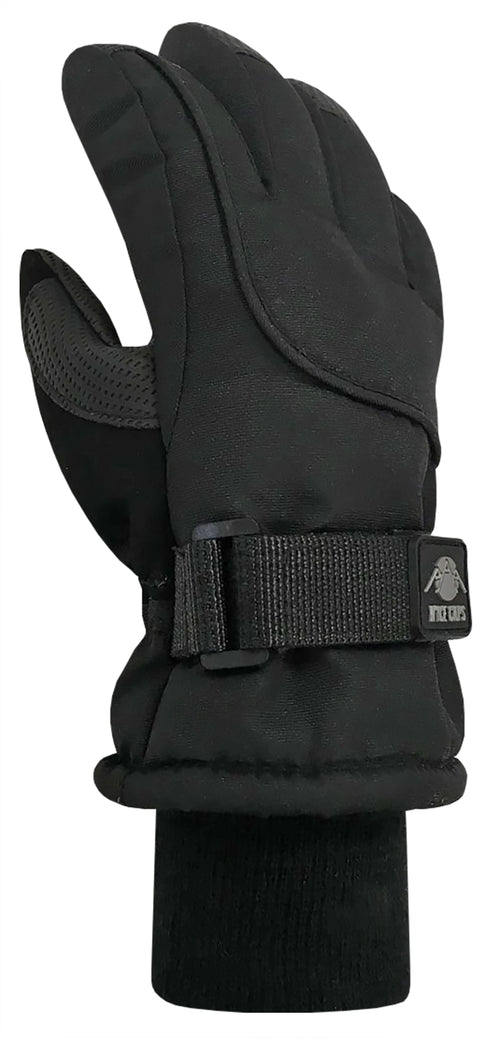 100 Gram Thinsulate Waterproof Ski Snow Winter Gloves - Black N972