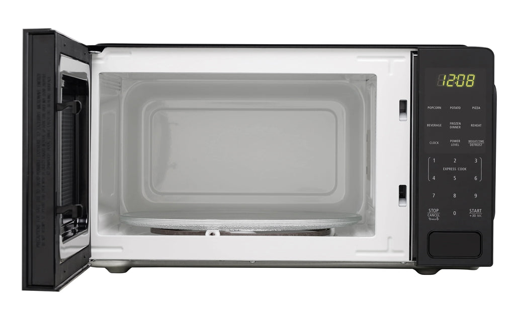 1.1 Cu ft 1000 Watts Black Countertop Microwave Oven S7430
