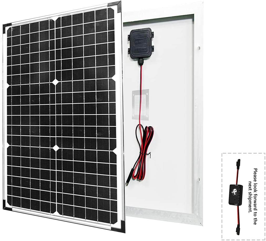 30W 12V Solar Panel with Mounting Bracket M163