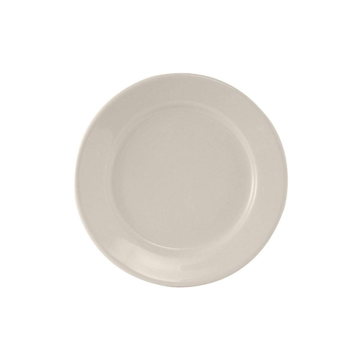 3/8 inch Plate Wide Rim in Eggshell American White, Case of 12 Z107422