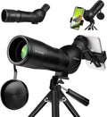 20-60x60mm Zoom Spotting Scope with Tripod, Phone Adapter, Carry Bag P238