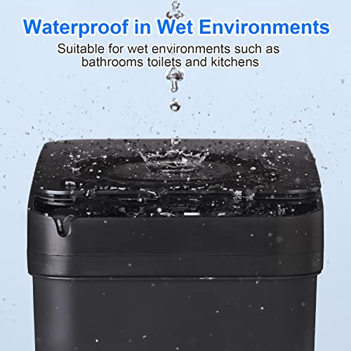 2 Pack 2.2 Gallon Touchless Motion Sensor Trash Can Z876