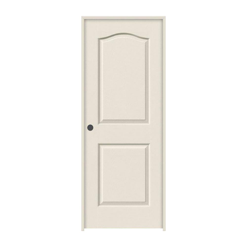 32 in. x 80 in. Primed Right-Hand Smooth Solid Core Molded Composite MDF Single Prehung Interior Door D28808