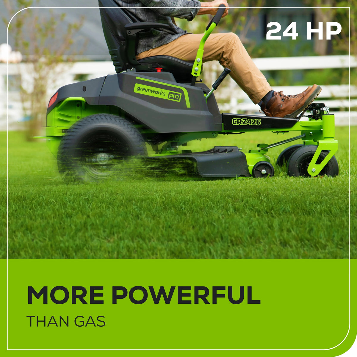 60V 42” Cordless Battery Zero Turn Riding Lawn Mower with 8Ah Batteries U219726