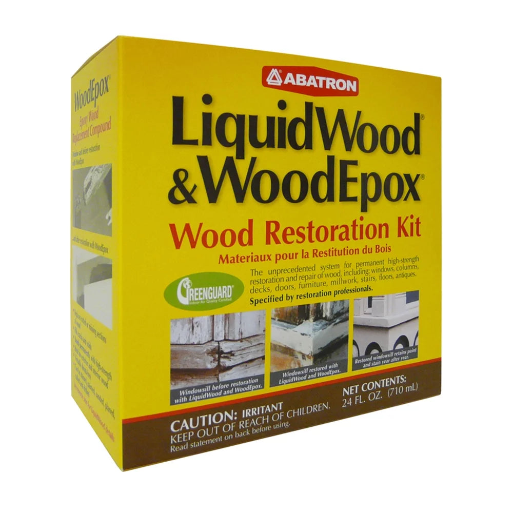 24 Oz Epoxy Resin Wood Restoration Kit Q33524