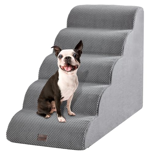 3 Steps Non-Slip Pet Stairs for Bed Y97314
