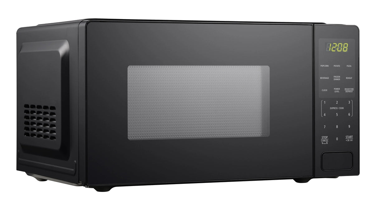 1.1 Cu ft 1000 Watts Black Countertop Microwave Oven S7430