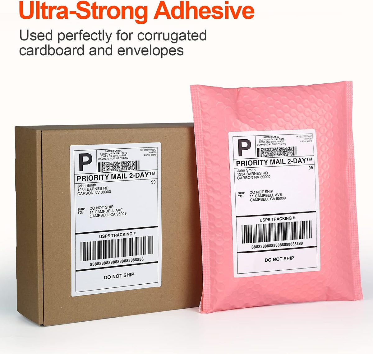 4 x 6 Thermal Shipping Labels C102