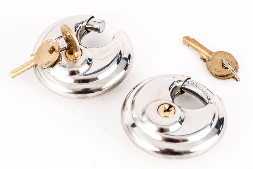 10 Armor Disc Padlock Trailer Locks Stainless Keyed Same T315978