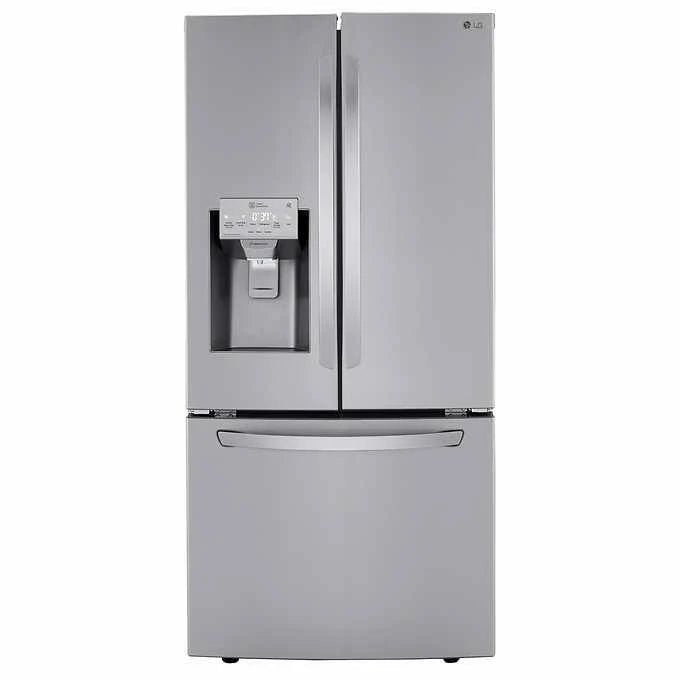 33 In. 25 Cu. Ft. Stainless-Steel French Door Refrigerator P765