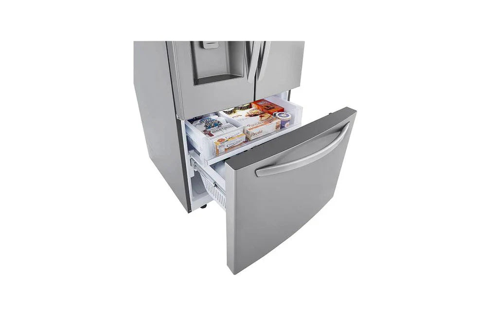 33 In. 25 Cu. Ft. Stainless-Steel French Door Refrigerator P765