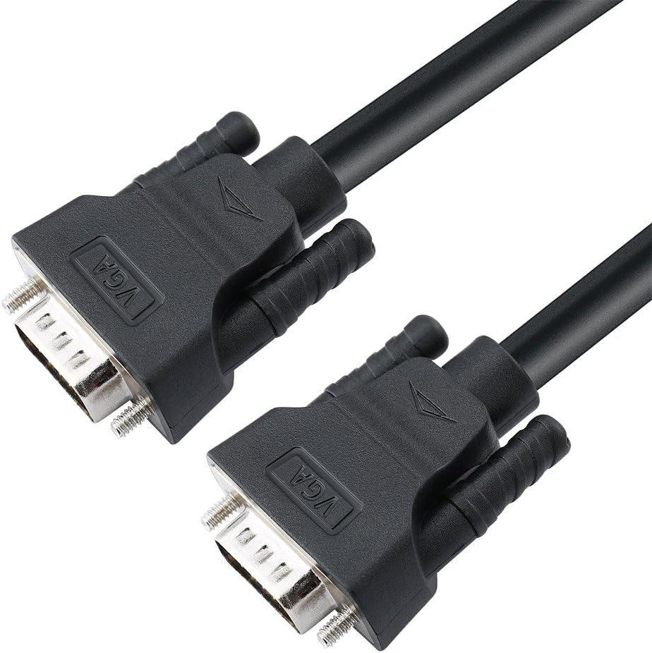 100 Feet VGA Cable Male to Male Black T22356