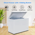 10.5 Cu ft Chest Freezer with Wire Basket D831882