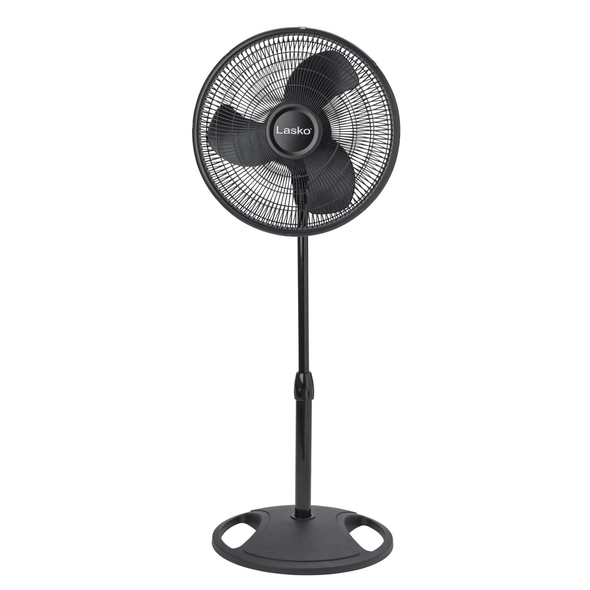 16" Oscillating Adjustable Pedestal Fan with 3-Speeds, 47" H, Black E963978