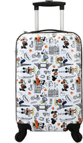 20 White Carry-On Luggage with Rolling Wheels K74481