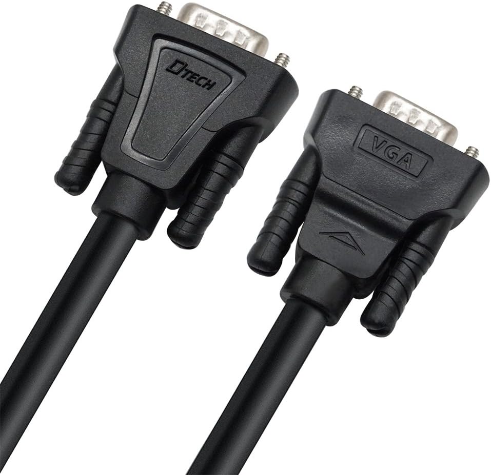 100 Feet VGA Cable Male to Male Black T22356