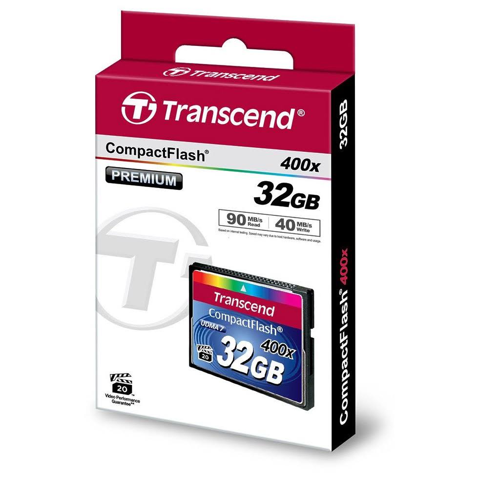 32GB CompactFlash Memory Card 400x E120