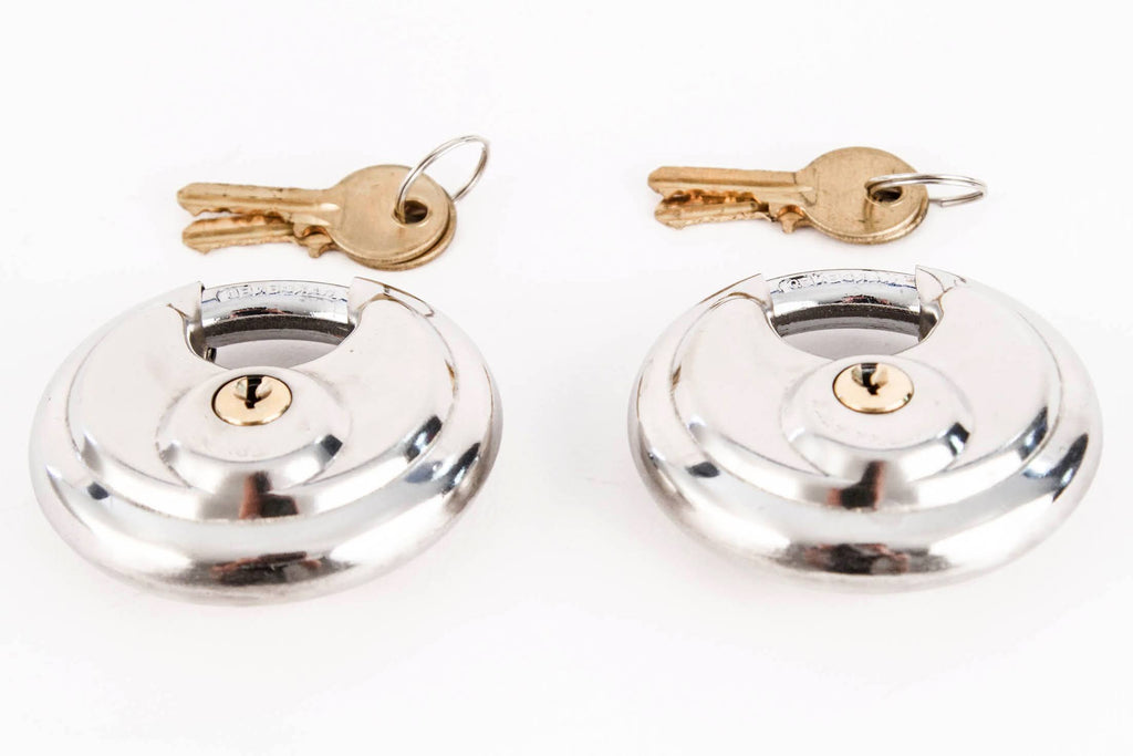10 Armor Disc Padlock Trailer Locks Stainless Keyed Same T315978