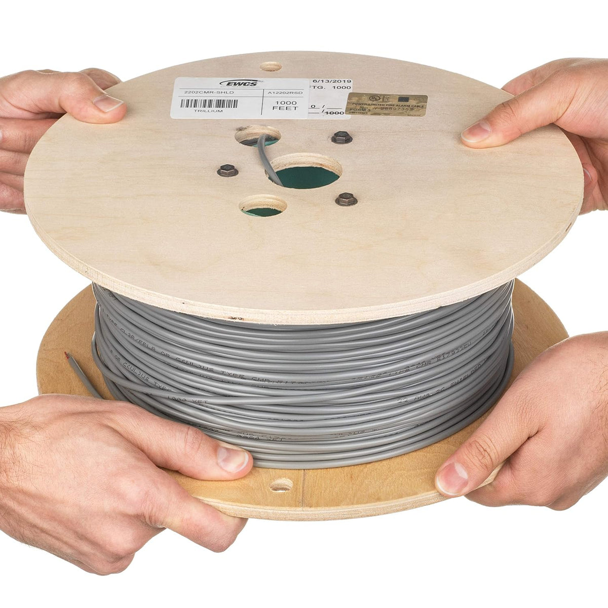 22 AWG 2/C Shielded Sound & Security Cable - 1000 Feet V3780