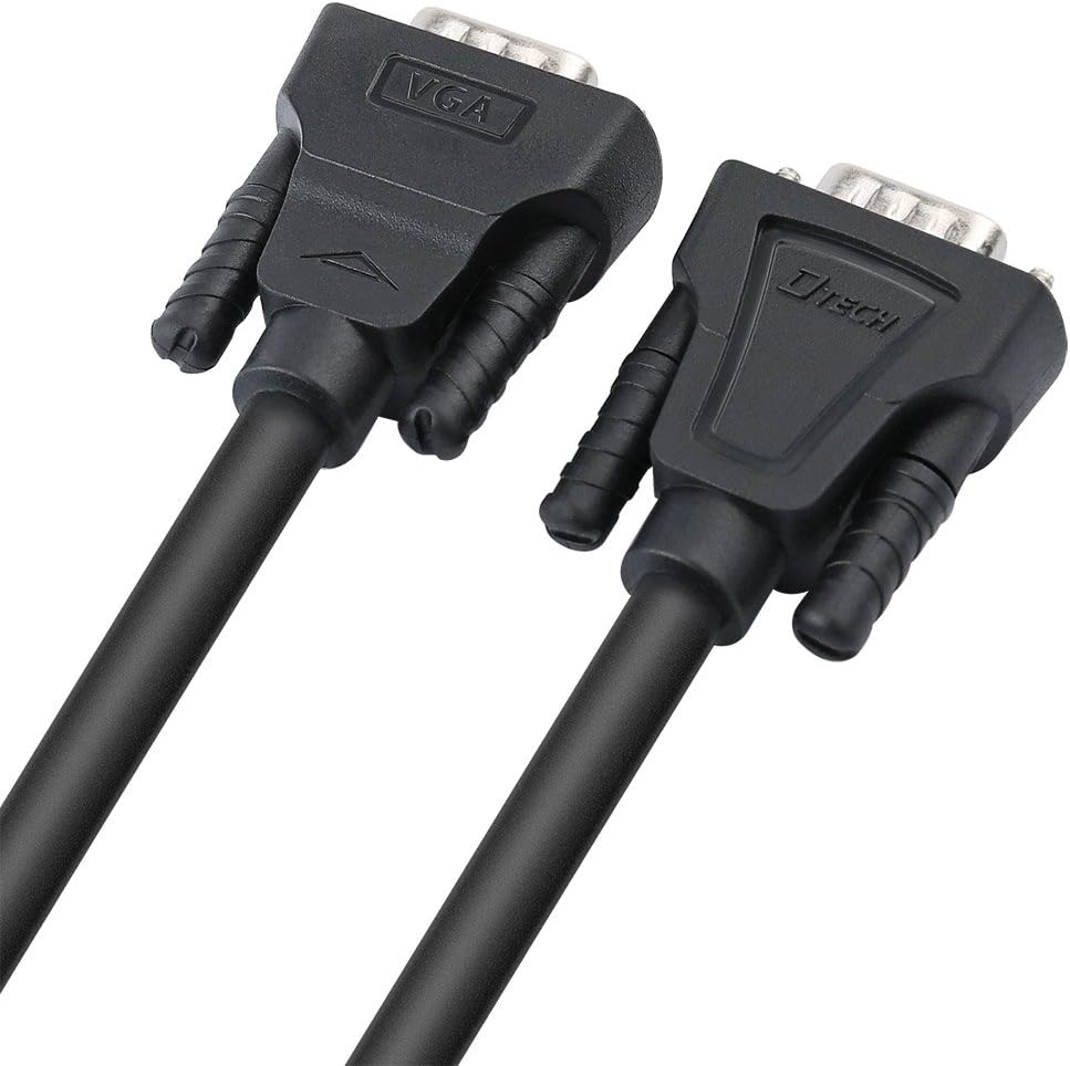 100 Feet VGA Cable Male to Male Black T22356
