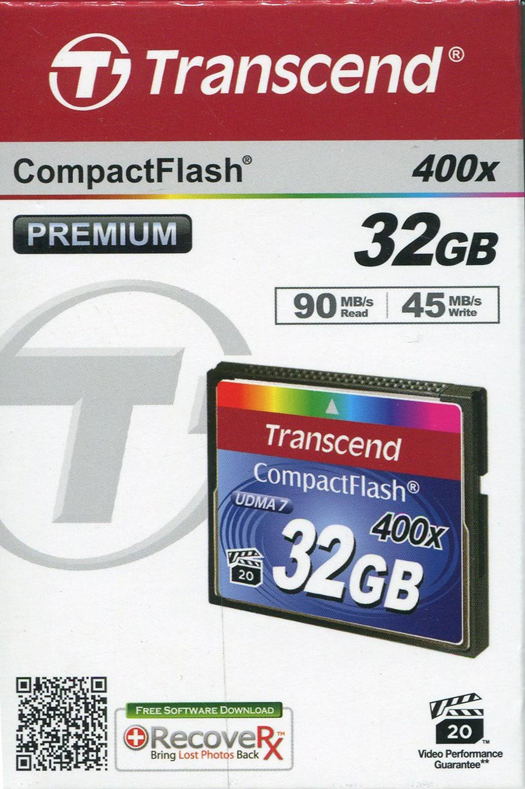 32GB CompactFlash Memory Card 400x E120