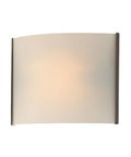 1 Light Vanity with White Opal Glass in Oil-Rubbed Bronze E337