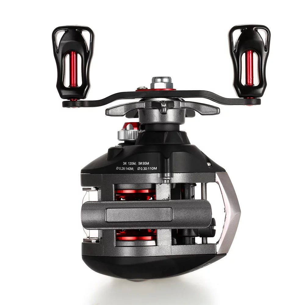 12 + 1 Ball Bearings Baitcasting Fishing Reel with Magnetic Brake E3392