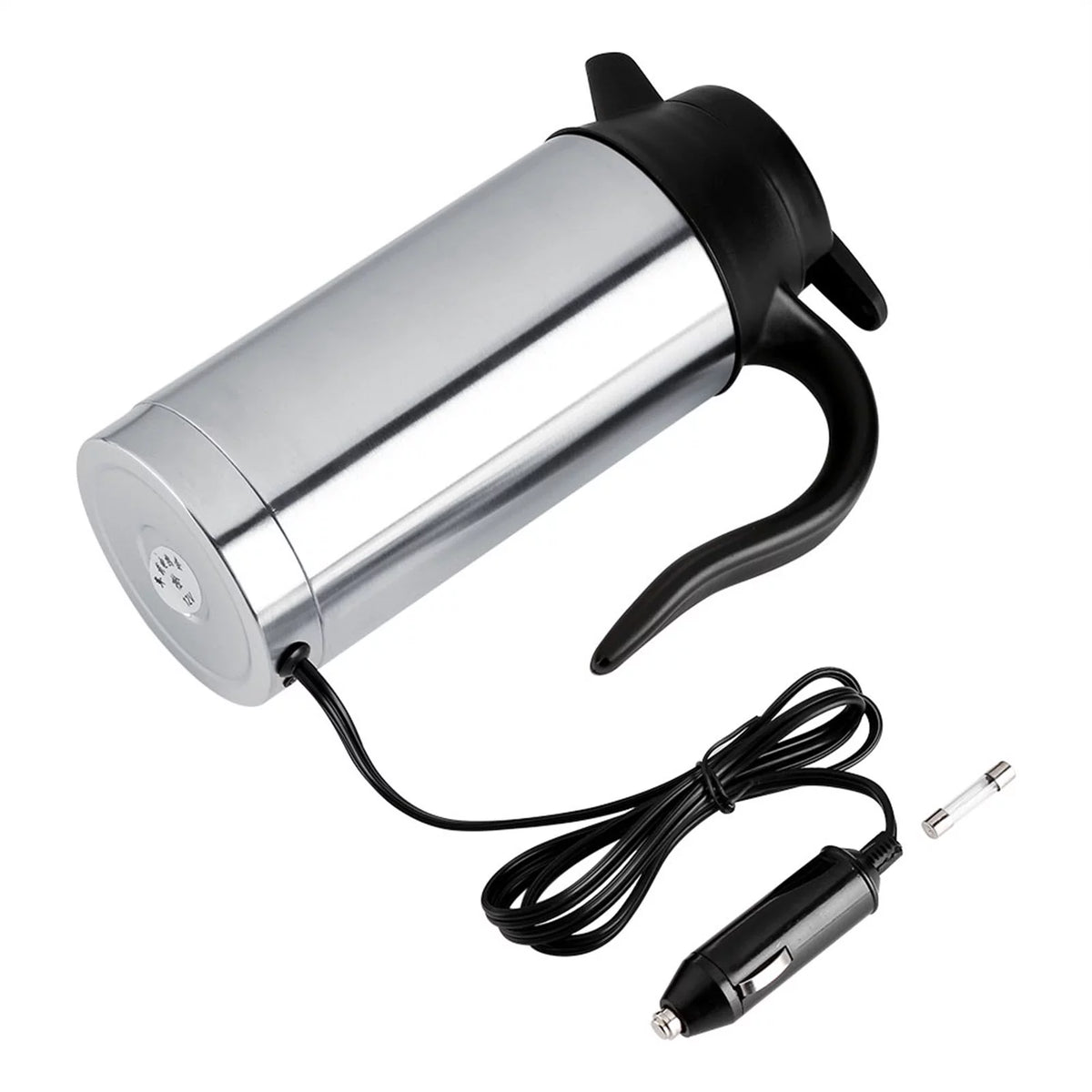 12V 750ml Stainless Steel Electric Car Kettle S7062