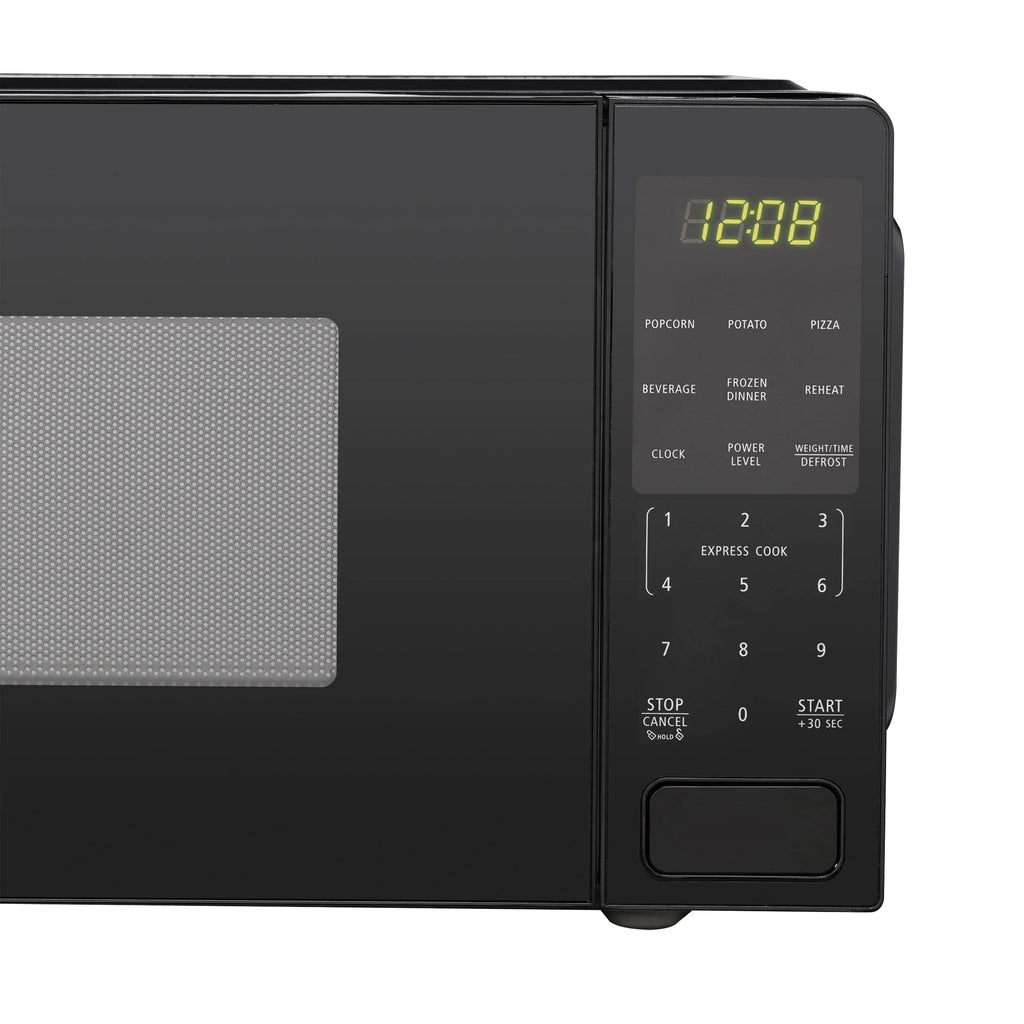 1.1 Cu ft 1000 Watts Black Countertop Microwave Oven S7430