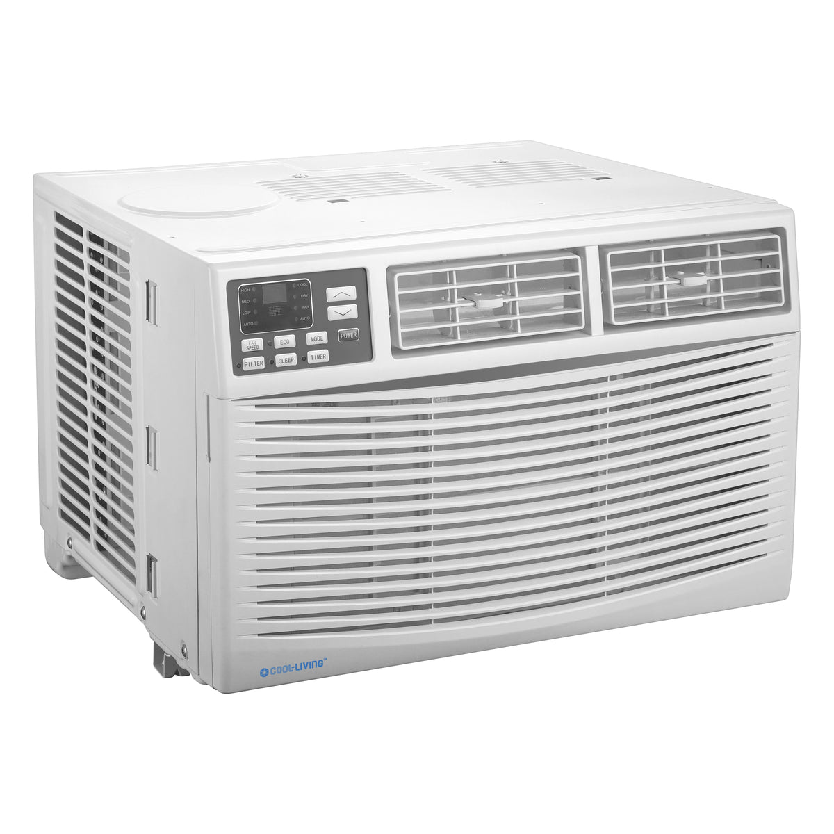12,000 BTU 115-Volt Window Air Conditioner with Remote, White P6073