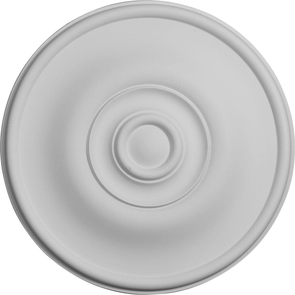 11 3/4x22OD x 3/8x22P Ceiling Medallion, Hand-Painted C84657