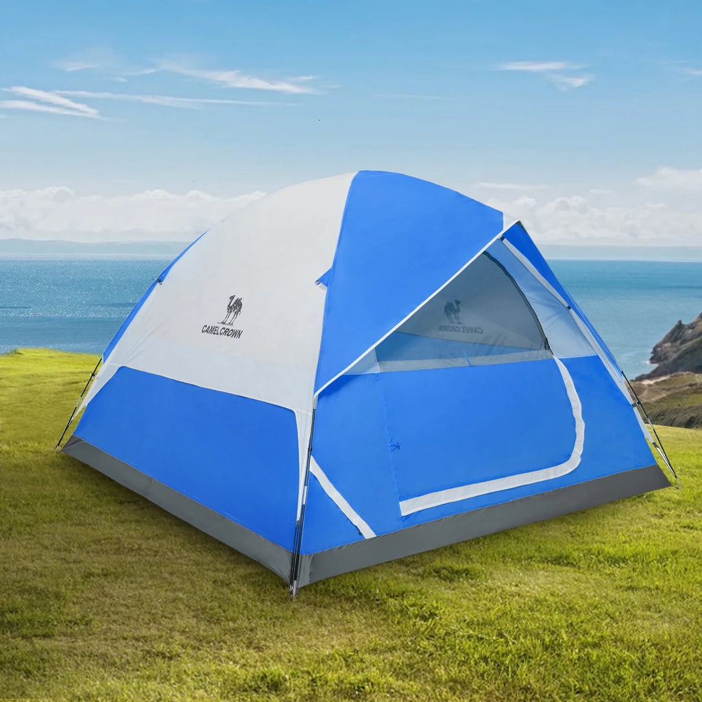 3-4 Person Waterproof Lightweight Dome Camping Tent with Carry Bag L979