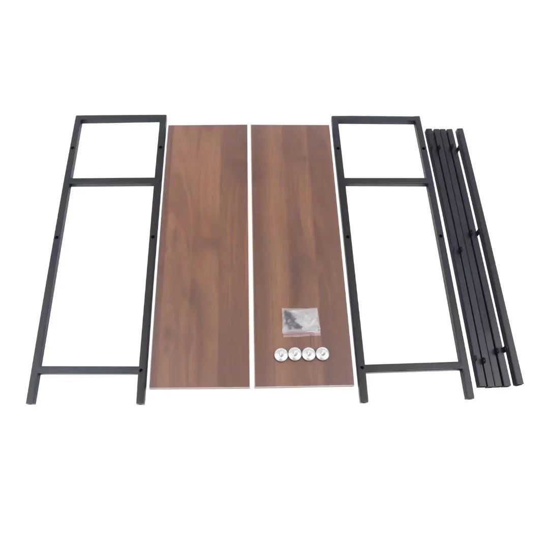 2-Tier Wooden Desktop Bookshelf G470