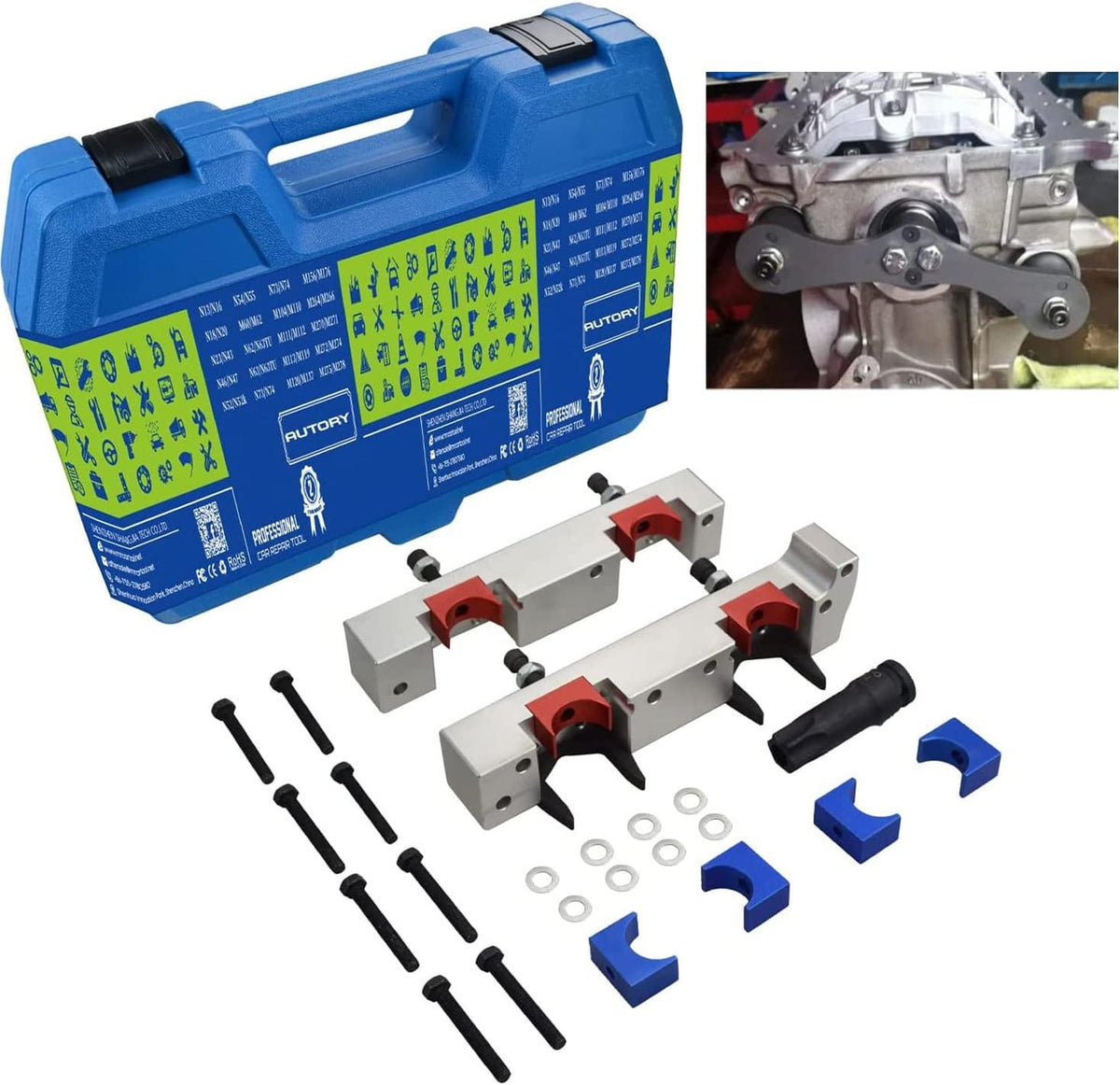 15pcs Camshaft Alignment Engine Timing Locking Tool Kit C373