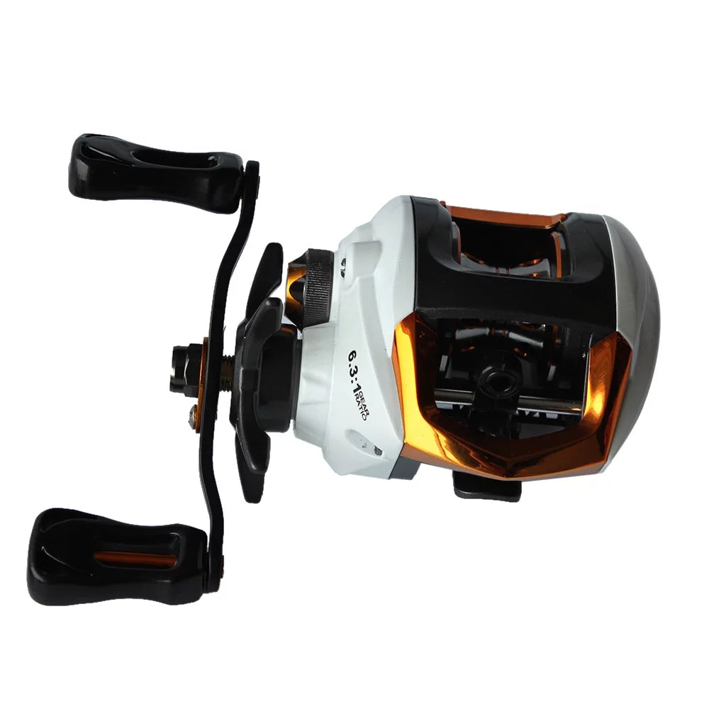 12 + 1 Ball Bearings Baitcasting Fishing Reel with Magnetic Brake E3392