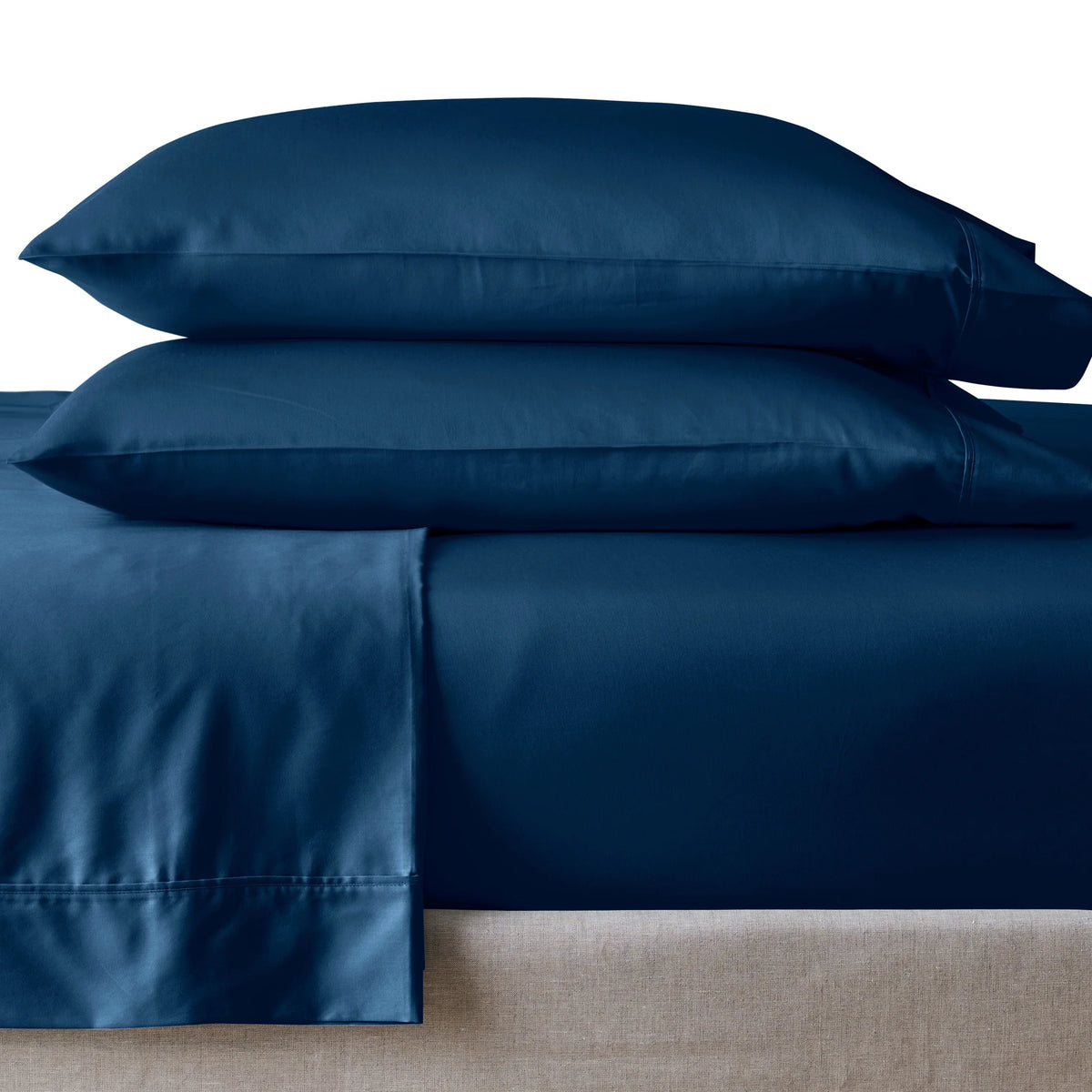 100% Cotton Sateen 300 Thread Count Queen Sheet Set K593