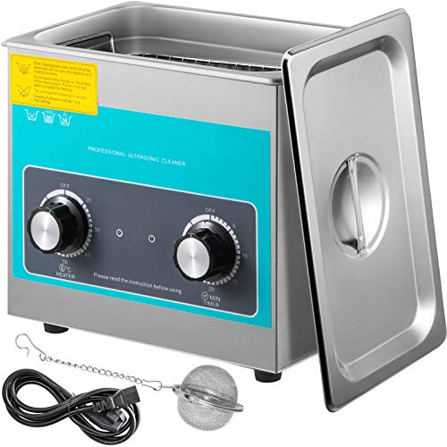 3L 40kHz 304 Stainless Steel Ultrasonic Cleaner P65717