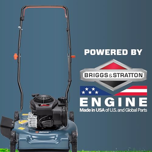 21-Inch 140 cc Gas Push Lawn Mower A156