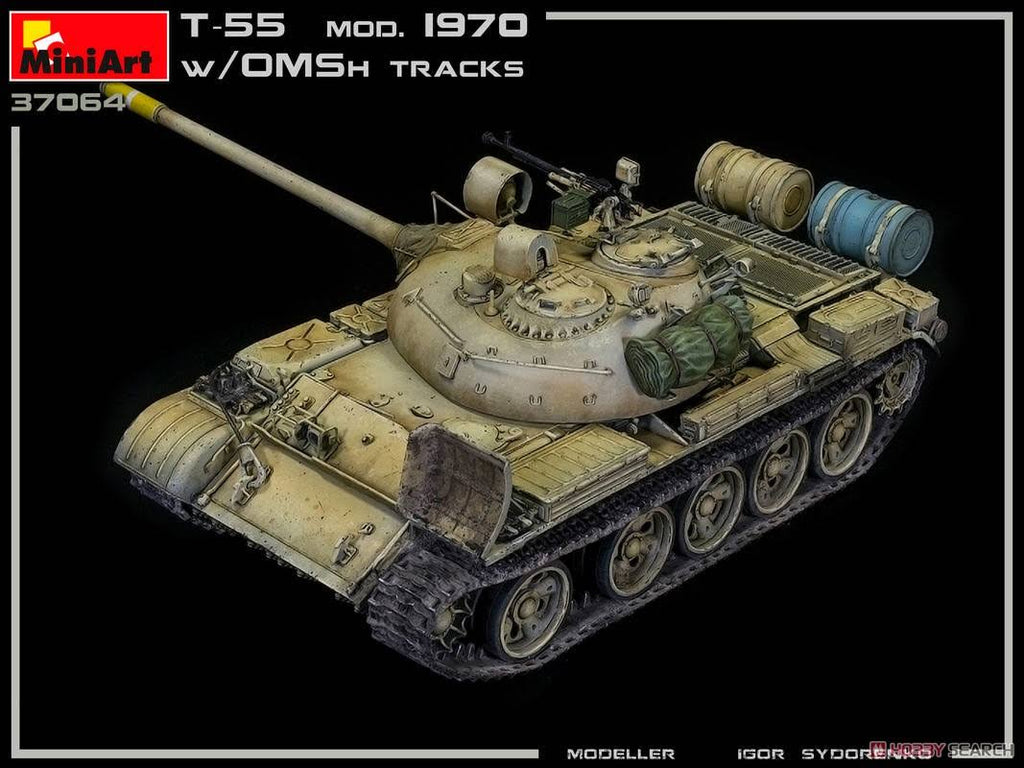 1/35 Scale T-55 Mod. 1970 Model Kit H618818
