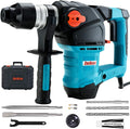 1-1/4 Inch SDS-Plus 12.5 Amp Heavy Duty Rotary Hammer Drill with Case B10916