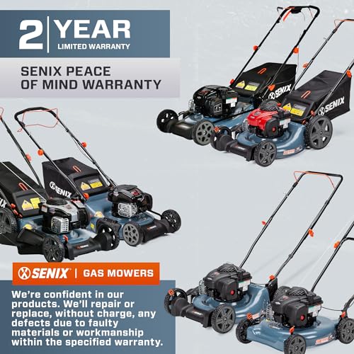 21-Inch 140 cc Gas Push Lawn Mower A156