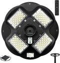 100W LED Solar Post Light IP65 Waterproof 6500K Dusk to Dawn with Remote E1719