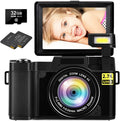 2.7K 30MP Full HD Digital Camera with Retractable Flash and 3 Inch Flip Screen L6311