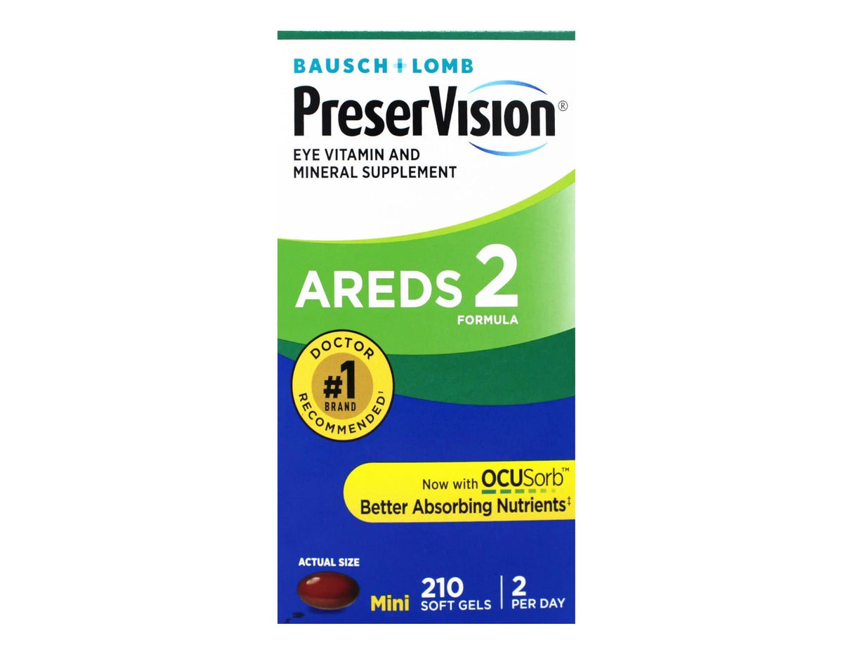 210 Dietary Softgels Vision Supplement K46675