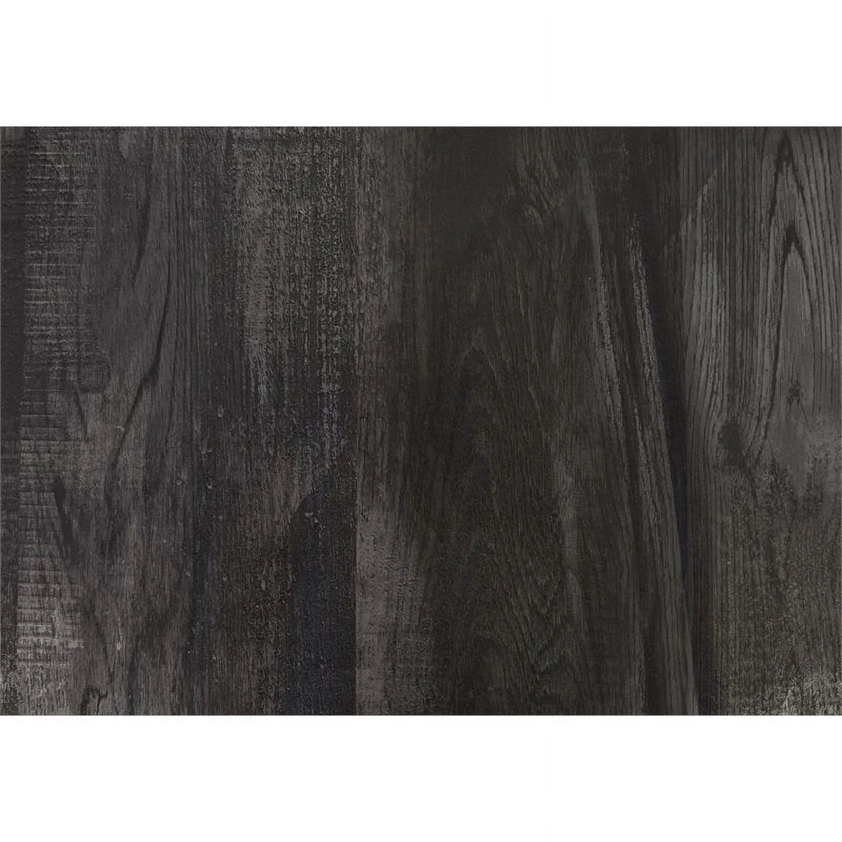 19.25" Rectangular Wood Side Table in Black - Set of 2 J599
