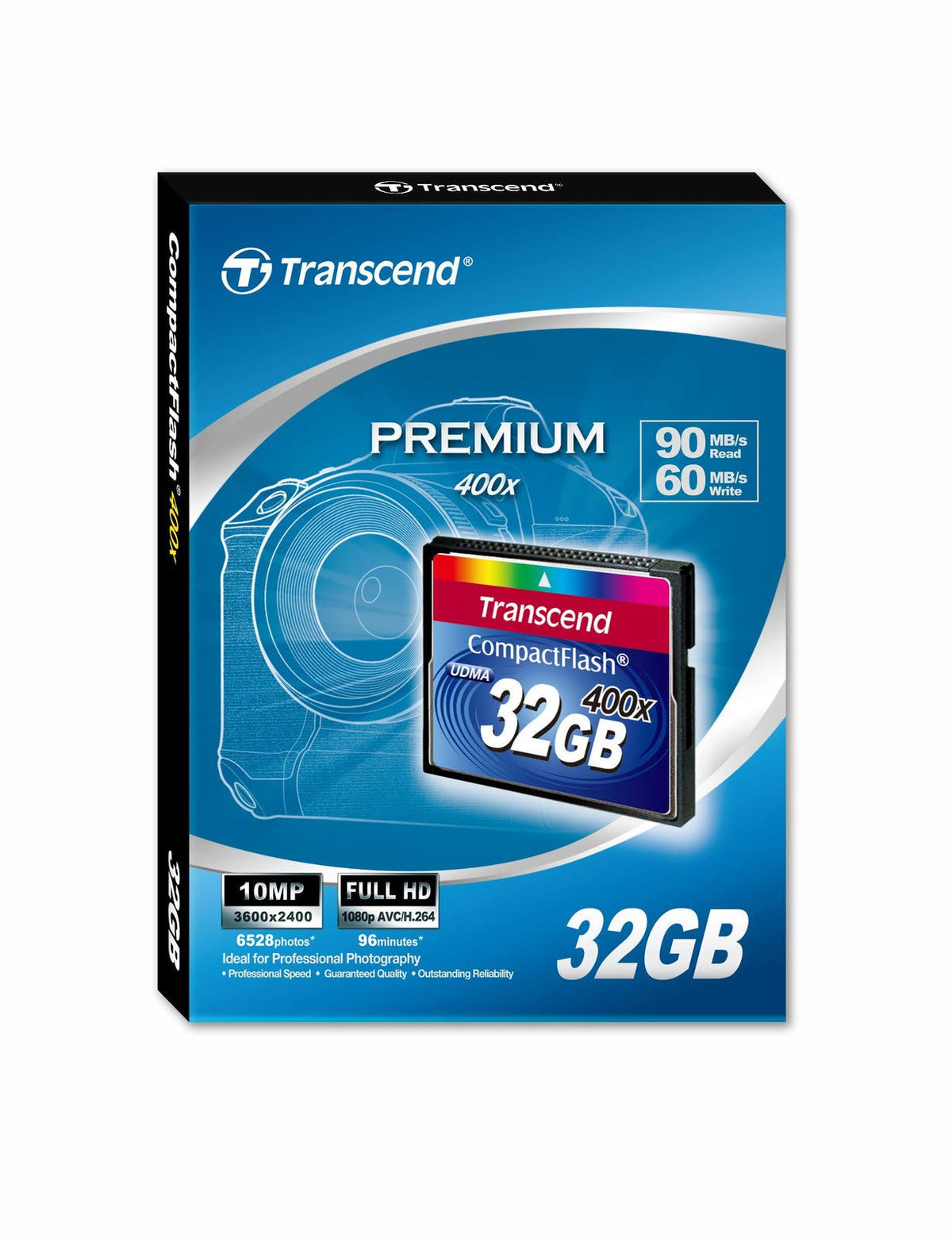 32GB CompactFlash Memory Card 400x E120