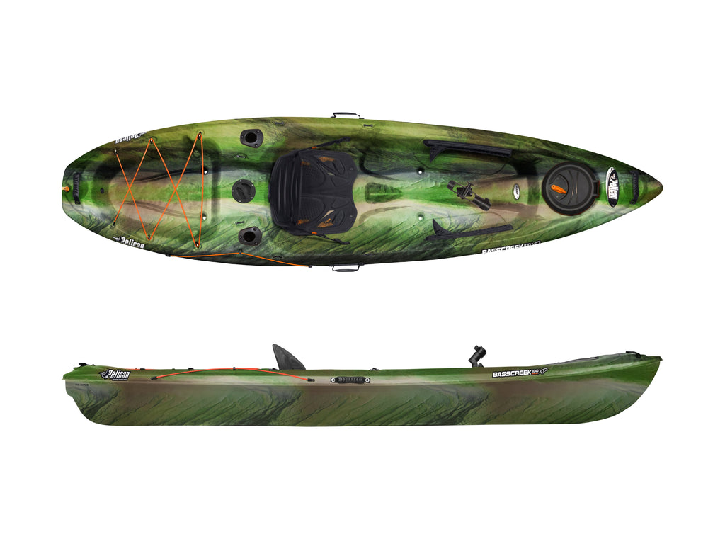 10 ft Olive Camo Fishing Kayak G620