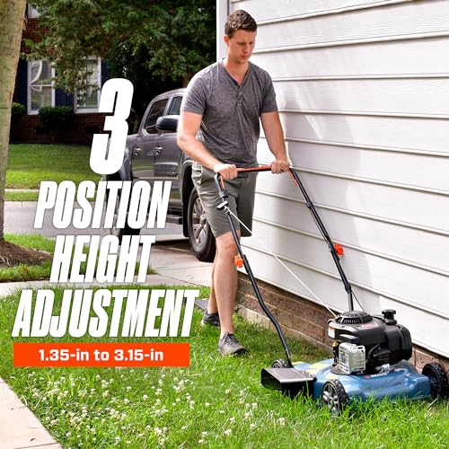 21-Inch 140 cc Gas Push Lawn Mower A156