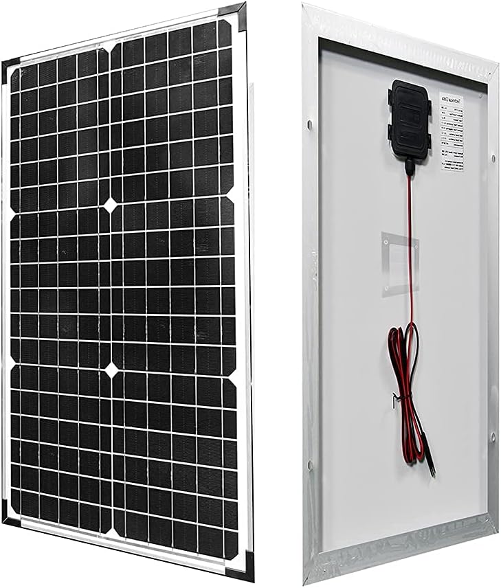 30W 12V Solar Panel with Mounting Bracket M163